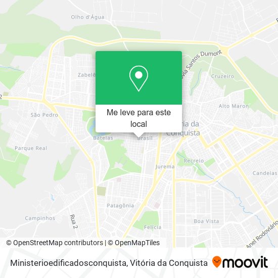 Ministerioedificadosconquista mapa