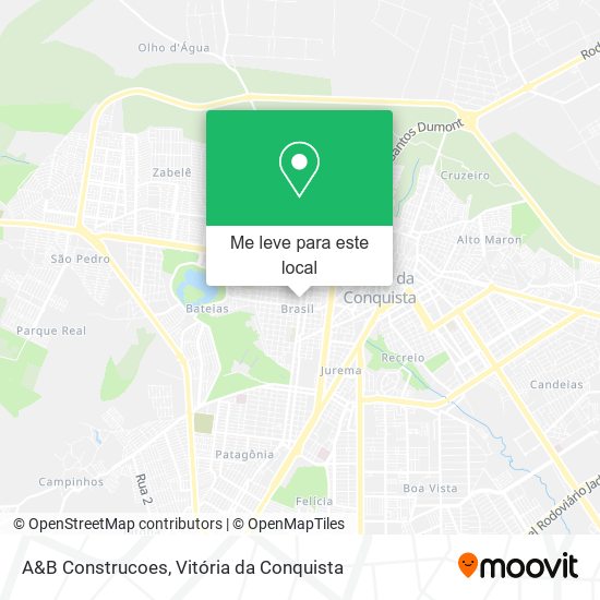A&B Construcoes mapa