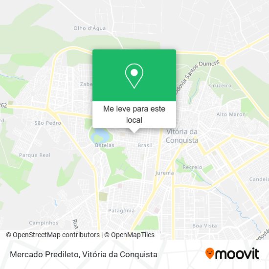 Mercado Predileto mapa