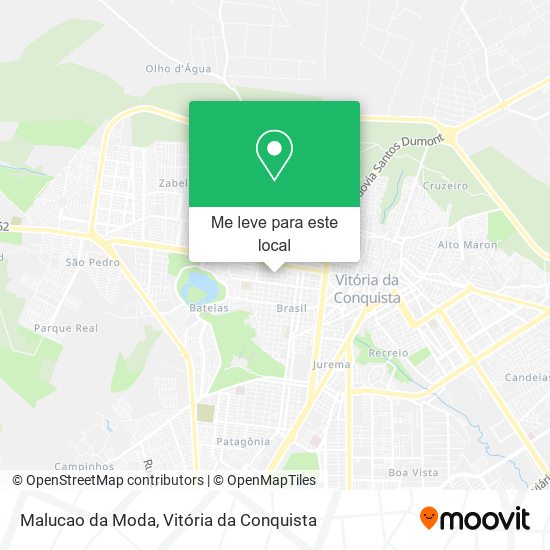 Malucao da Moda mapa