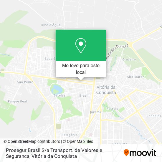 Prosegur Brasil S / a Transport. de Valores e Seguranca mapa