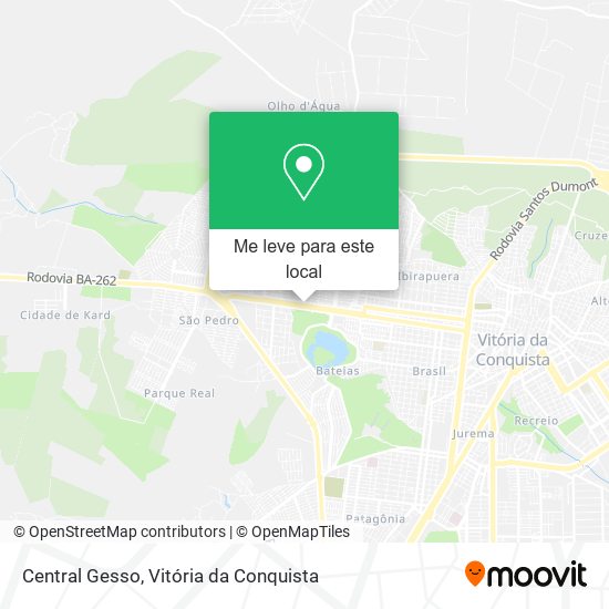 Central Gesso mapa