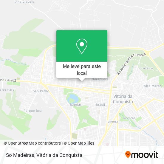 So Madeiras mapa