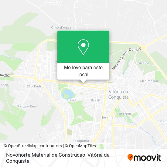 Novonorte Material de Construcao mapa