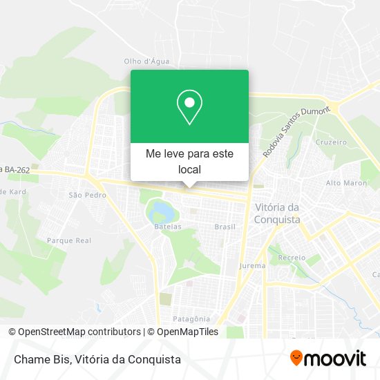 Chame Bis mapa