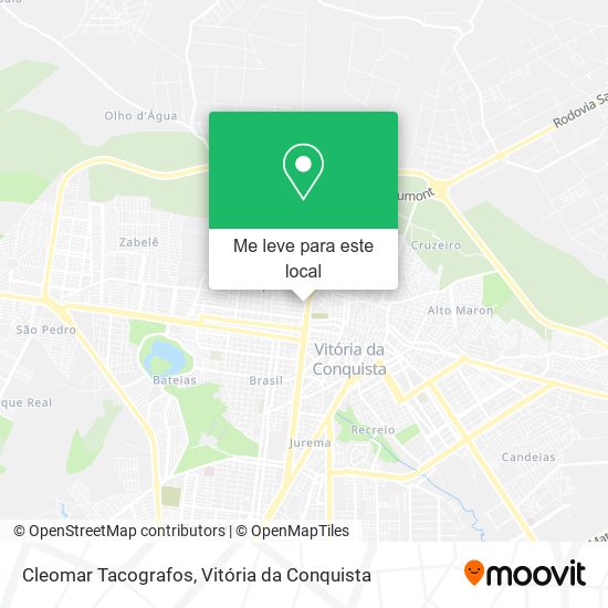 Cleomar Tacografos mapa