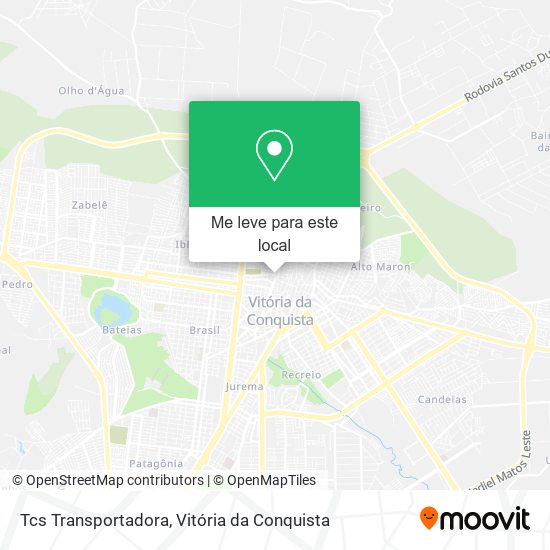 Tcs Transportadora mapa