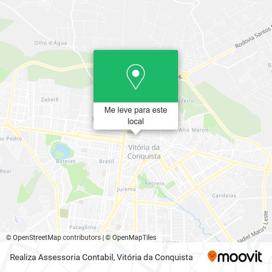 Realiza Assessoria Contabil mapa