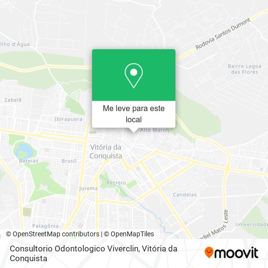 Consultorio Odontologico Viverclin mapa