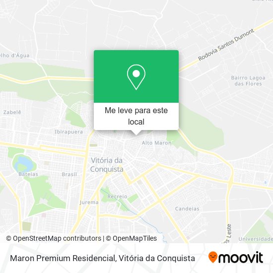 Maron Premium Residencial mapa