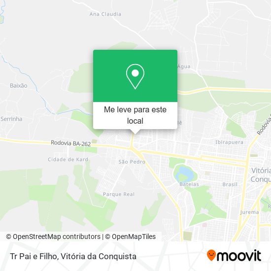 Tr Pai e Filho mapa