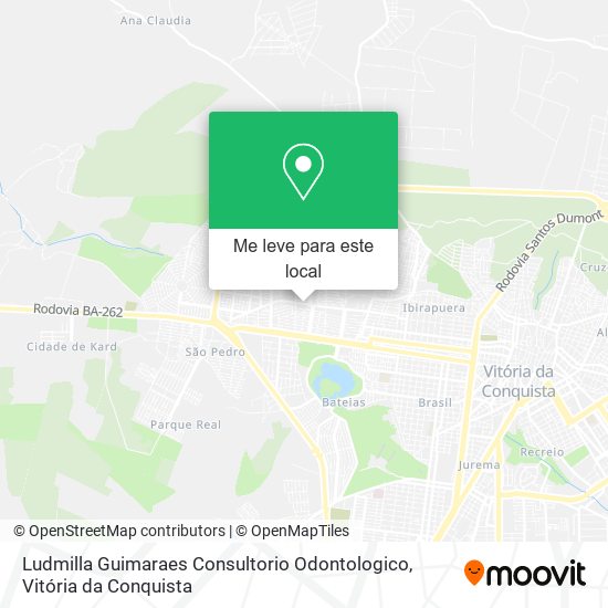 Ludmilla Guimaraes Consultorio Odontologico mapa