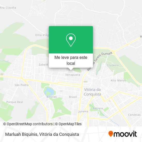 Marluah Biquínis mapa