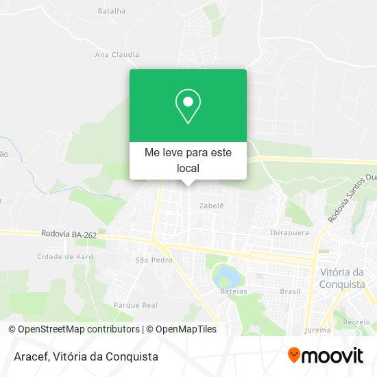 Aracef mapa