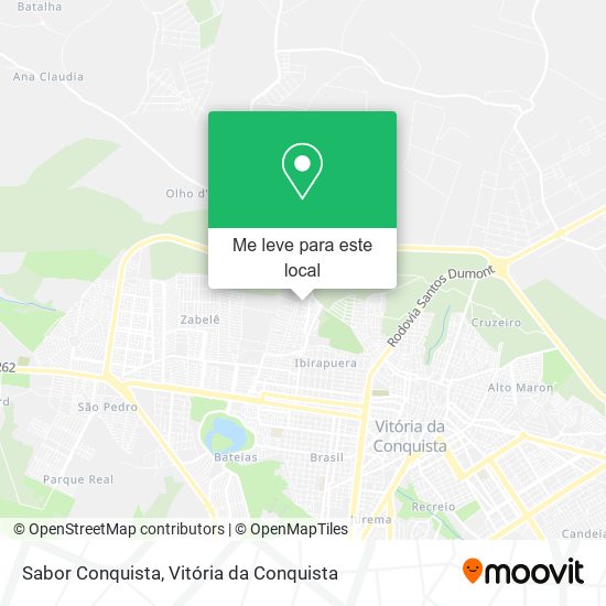 Sabor Conquista mapa