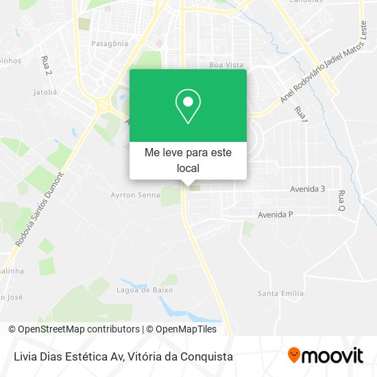 Livia Dias Estética Av mapa