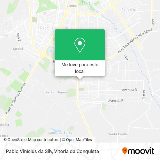 Pablo Vinícius da Silv mapa