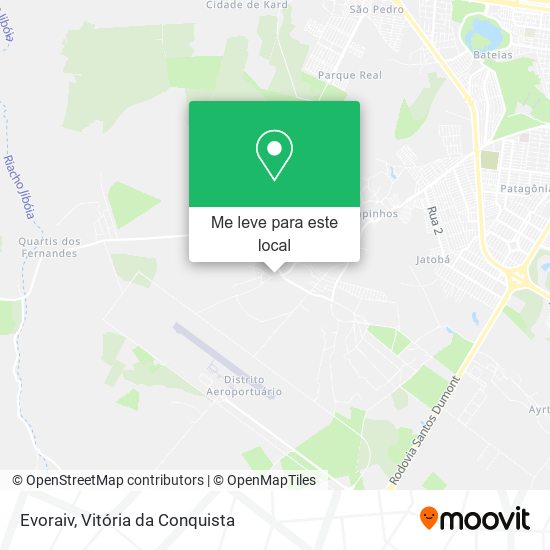 Evoraiv mapa