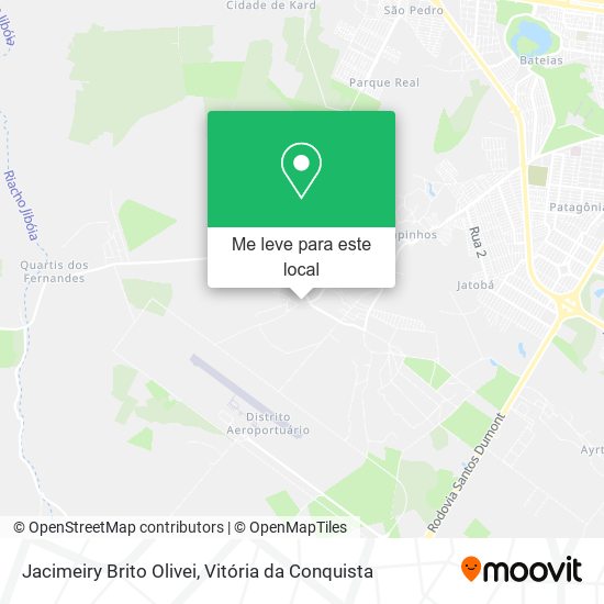 Jacimeiry Brito Olivei mapa