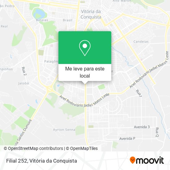 Filial 252 mapa