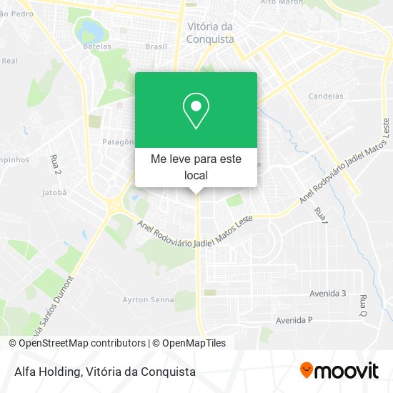 Alfa Holding mapa