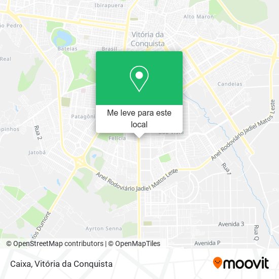 Caixa mapa