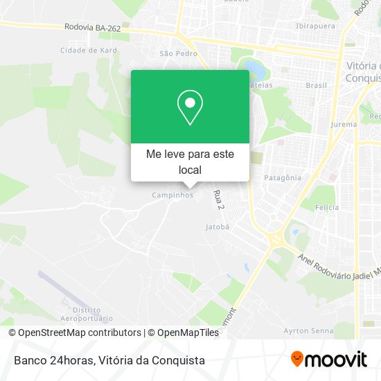 Banco 24horas mapa