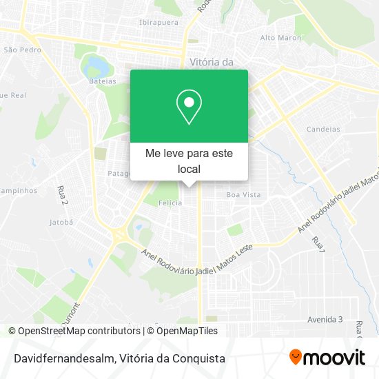 Davidfernandesalm mapa