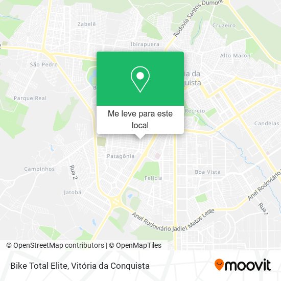 Bike Total Elite mapa