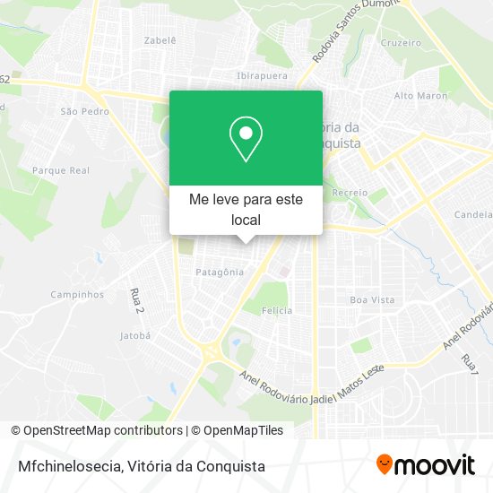 Mfchinelosecia mapa
