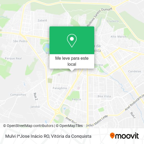 Mulvi I*Jose Inácio RO mapa