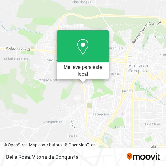 Bella Rosa mapa
