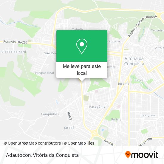Adautocon mapa