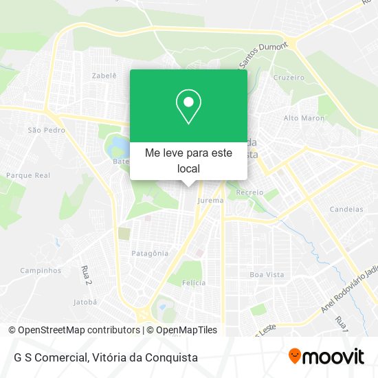 G S Comercial mapa