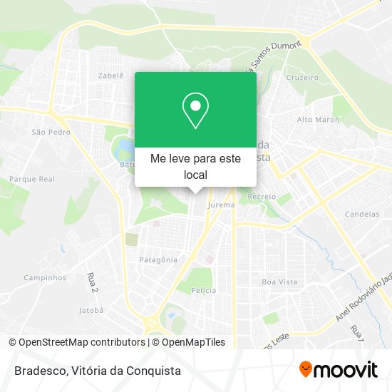 Bradesco mapa