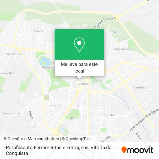 Parafusauto Ferramentas e Ferragens mapa