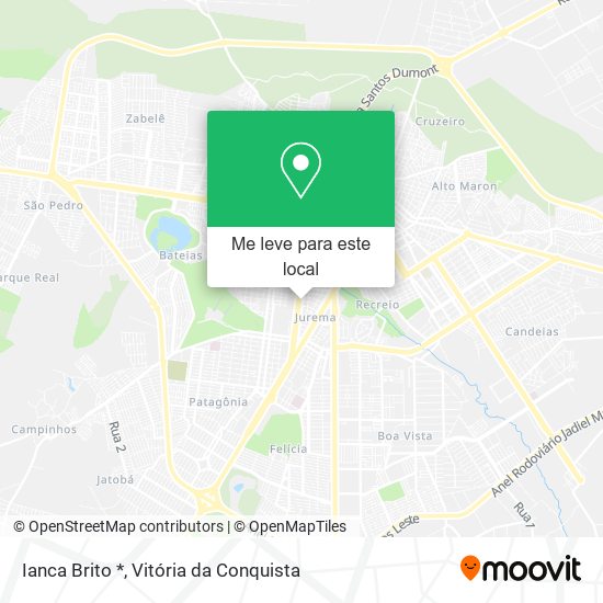 Ianca Brito * mapa