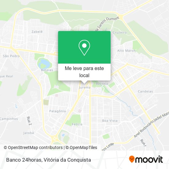 Banco 24horas mapa