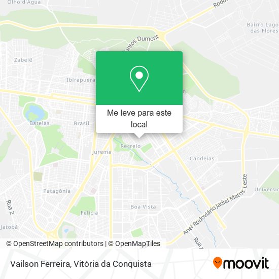 Vailson Ferreira mapa
