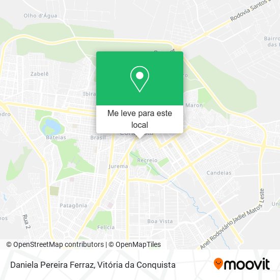 Daniela Pereira Ferraz mapa