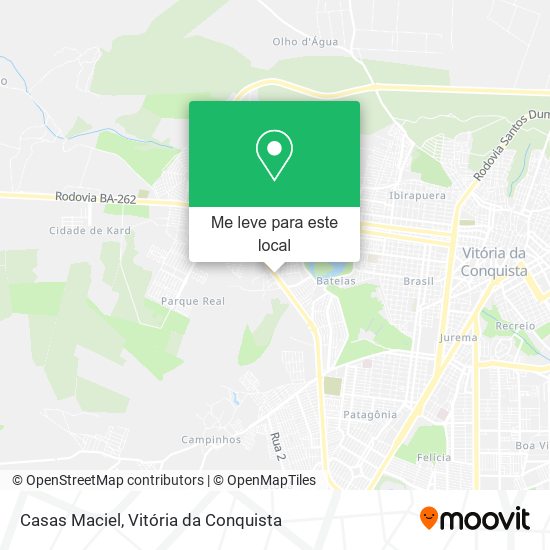 Casas Maciel mapa