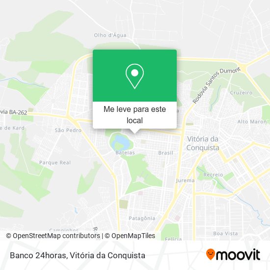 Banco 24horas mapa
