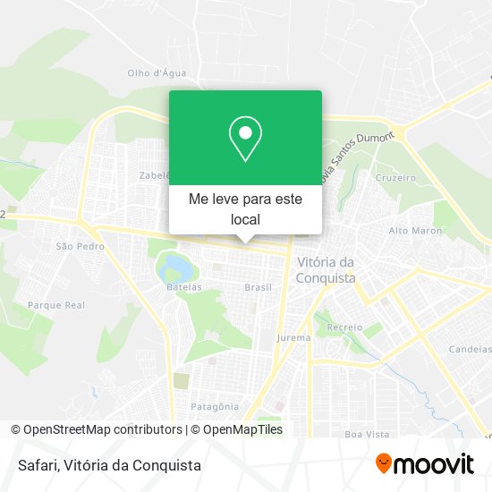 Safari mapa