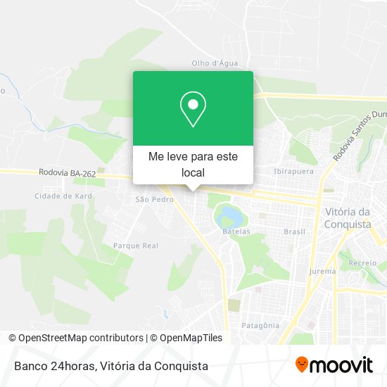 Banco 24horas mapa