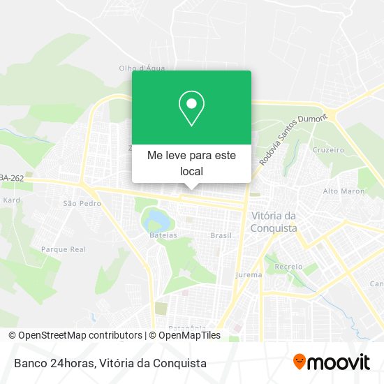 Banco 24horas mapa