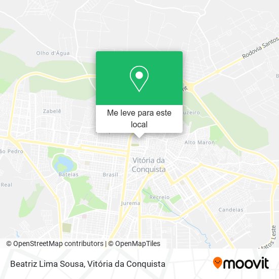 Beatriz Lima Sousa mapa
