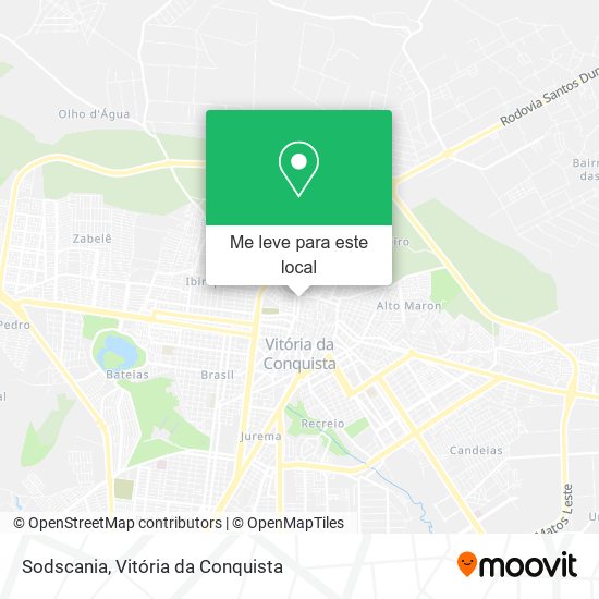 Sodscania mapa