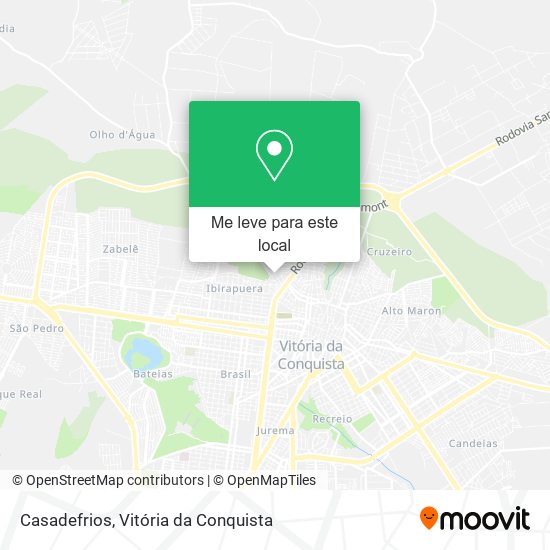 Casadefrios mapa