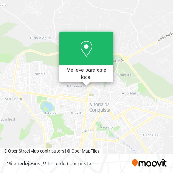 Milenedejesus mapa