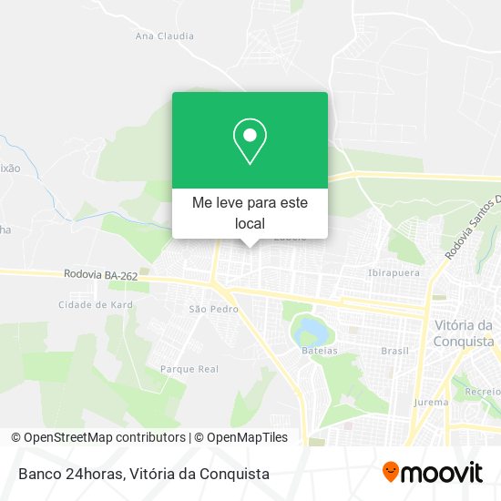 Banco 24horas mapa